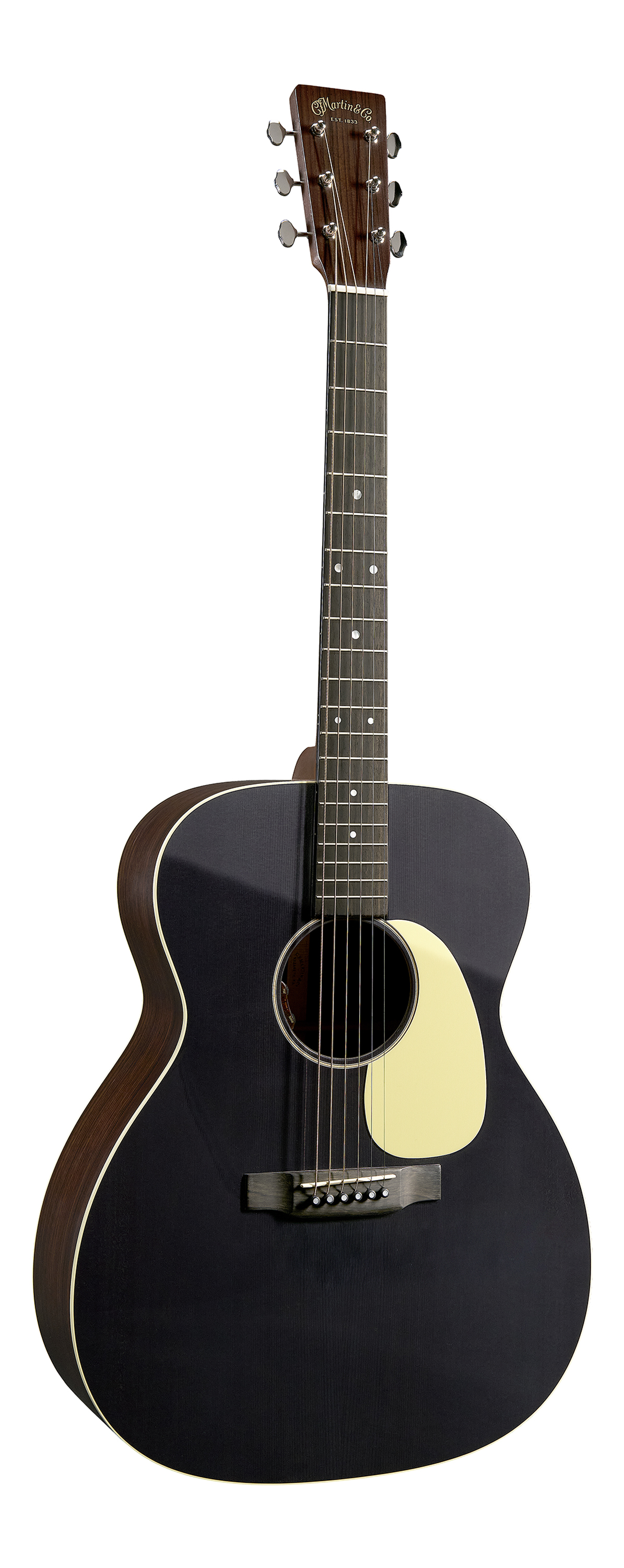 Front of Martin J-16E Black Smoke Guitar image number 1